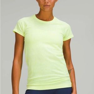 Lululemon swiftly tech short sleeve shirt